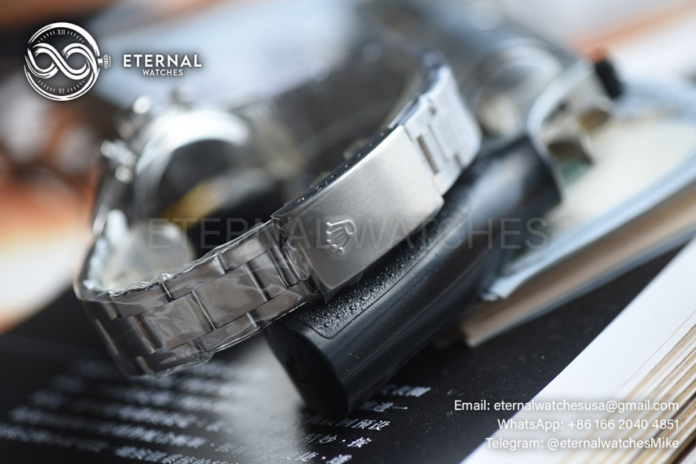 ROLEX - SUPER CLONE Daytona Retro 38mm SS/SS Silver Dial Custom Manual