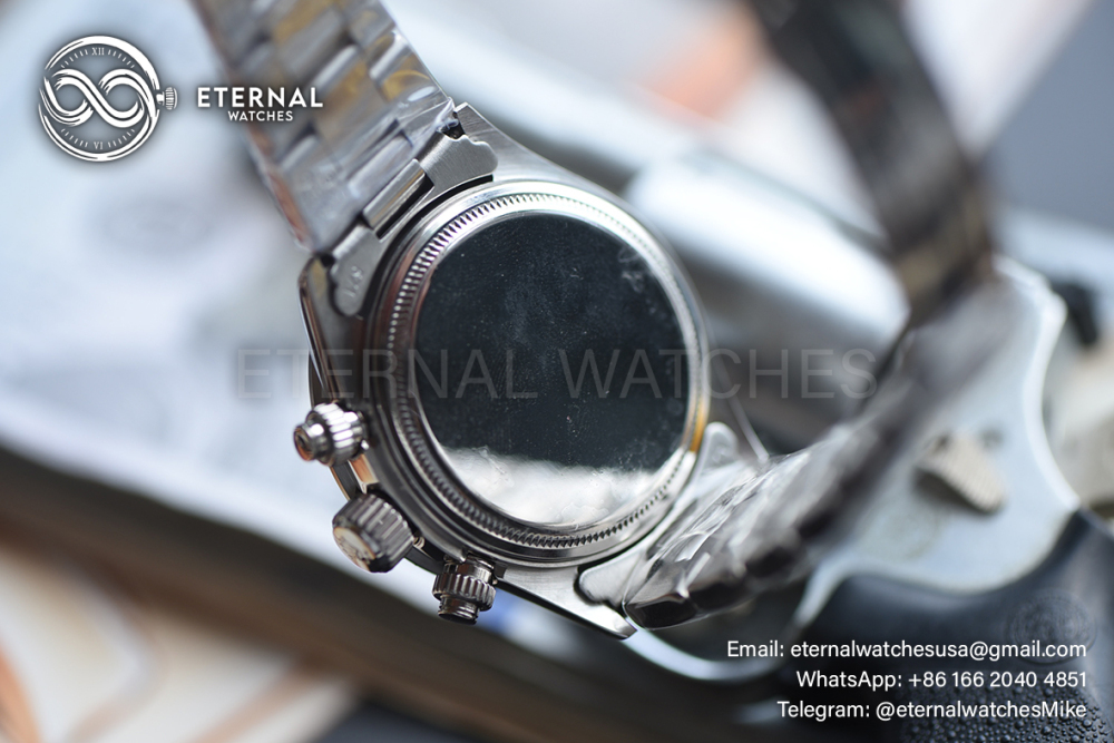 ROLEX - SUPER CLONE Daytona Retro 38mm SS/SS Silver Dial Custom Manual