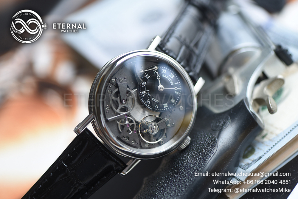 BREGUET - Tradition 7057BB/G9/9W6 40mm SS/LE Black/Black SF A507