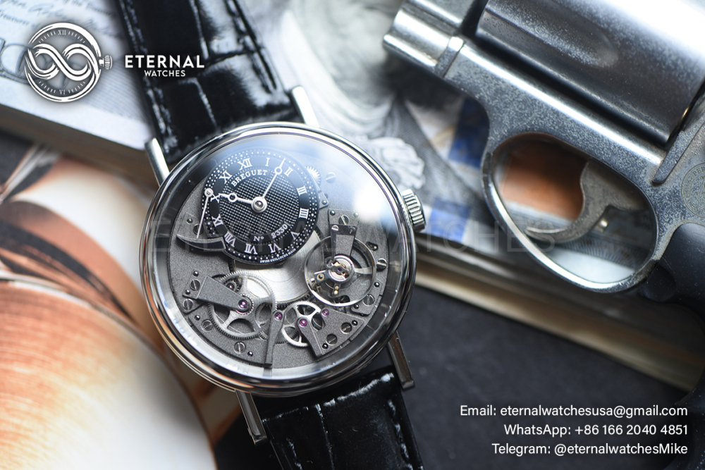 BREGUET - Tradition 7057BB/G9/9W6 40mm SS/LE Black/Black SF A507