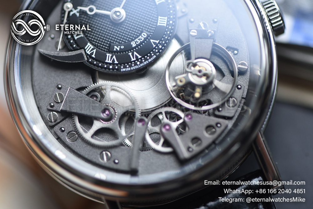 BREGUET - Tradition 7057BB/G9/9W6 40mm SS/LE Black/Black SF A507