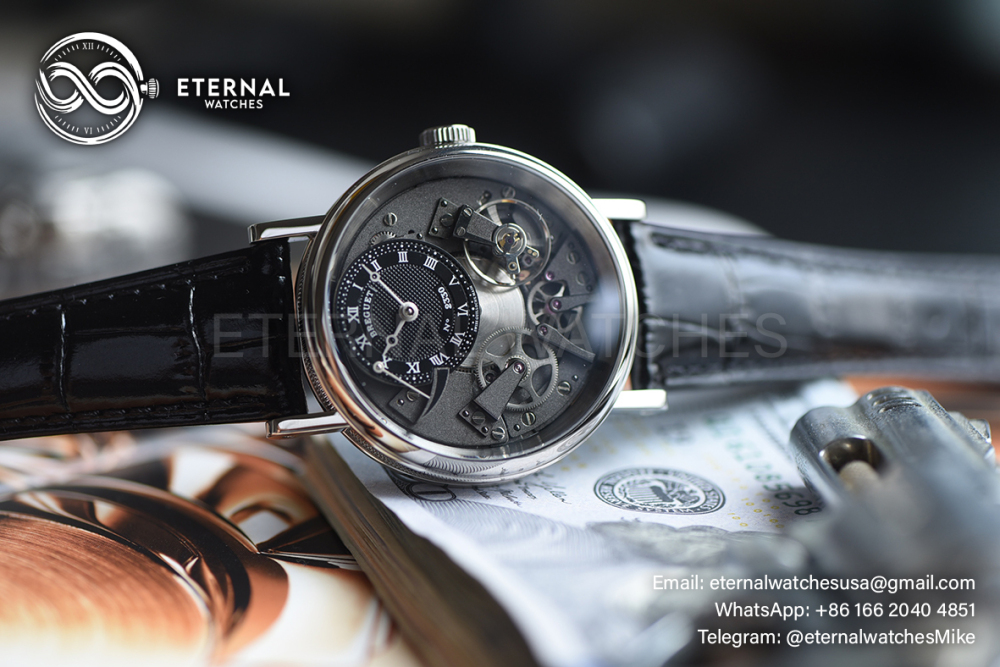 BREGUET - Tradition 7057BB/G9/9W6 40mm SS/LE Black/Black SF A507