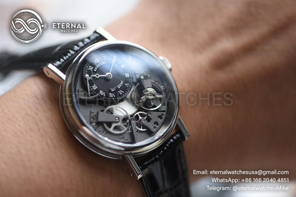BREGUET - Tradition 7057BB/G9/9W6 40mm SS/LE Black/Black SF A507