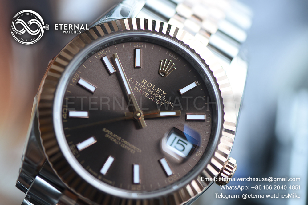 ROLEX - SUPER CLONE DateJust 126331 41mm RG Two Tone/STK Jubilee V2 VSF 3235 (Weight Adjusted)