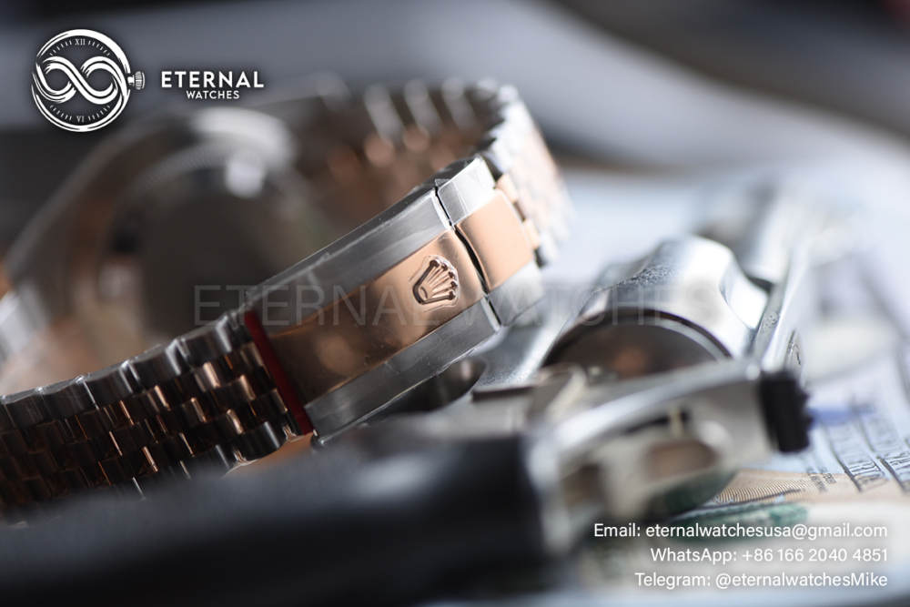 ROLEX - SUPER CLONE DateJust 126331 41mm RG Two Tone/STK Jubilee V2 VSF 3235 (Weight Adjusted)