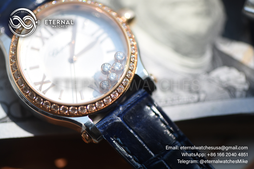 CHOPARD - Happy Sport 33mm RG/LE White YF A2892