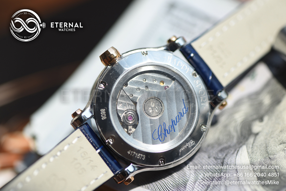 CHOPARD - Happy Sport 33mm RG/LE White YF A2892