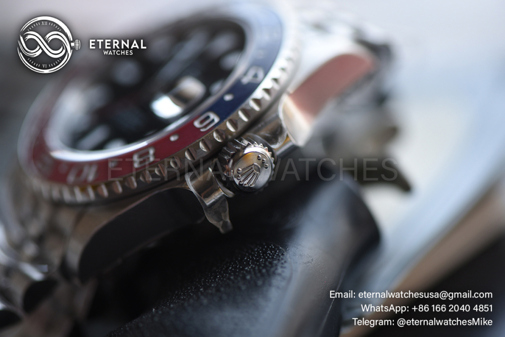 ROLEX - SUPER CLONE GMT Master II 126710 Pepsi Jubilee 40mm SS/SS Black VSF V3 DD3285