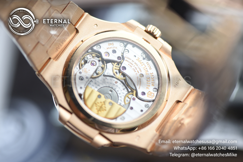 PATEK PHILIPPE - ETERNAL WATCHES ULTRA MOD Nautilus 5712 SOLID 18K ROSE GOLD