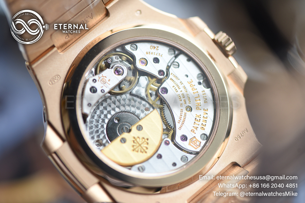 PATEK PHILIPPE - ETERNAL WATCHES ULTRA MOD Nautilus 5712 SOLID 18K ROSE GOLD