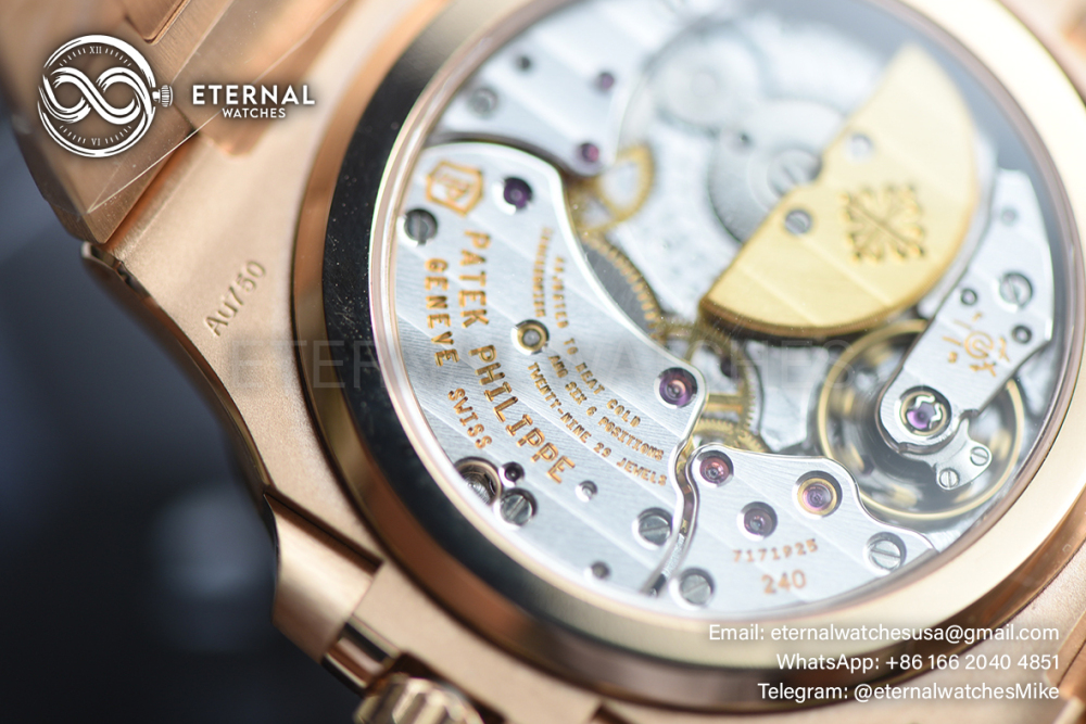 PATEK PHILIPPE - ETERNAL WATCHES ULTRA MOD Nautilus 5712 SOLID 18K ROSE GOLD