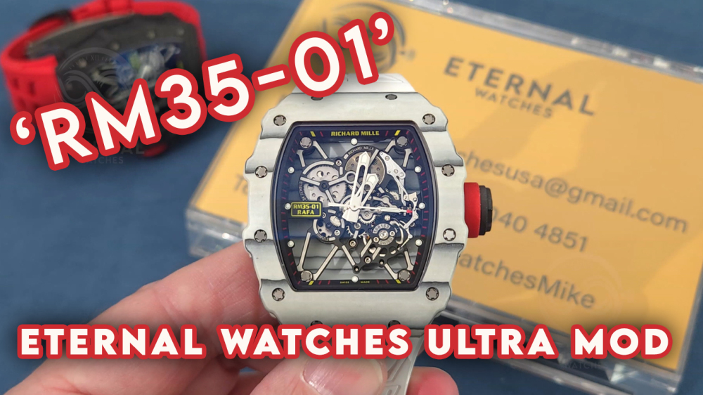 RICHARD MILLE - ETERNAL WATCHES ULTRA MOD 99.9% RM35-01 White NTPT