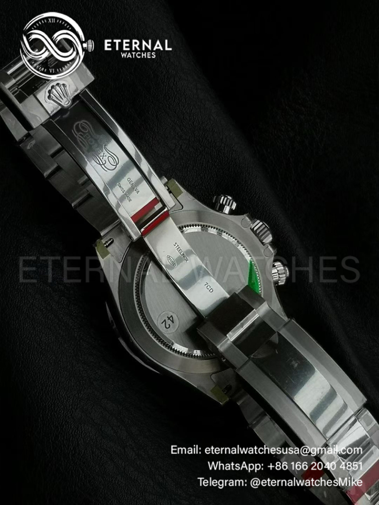 ROLEX - SUPER CLONE Daytona 116520 40mm SS/SS White Dial VSF DD4130