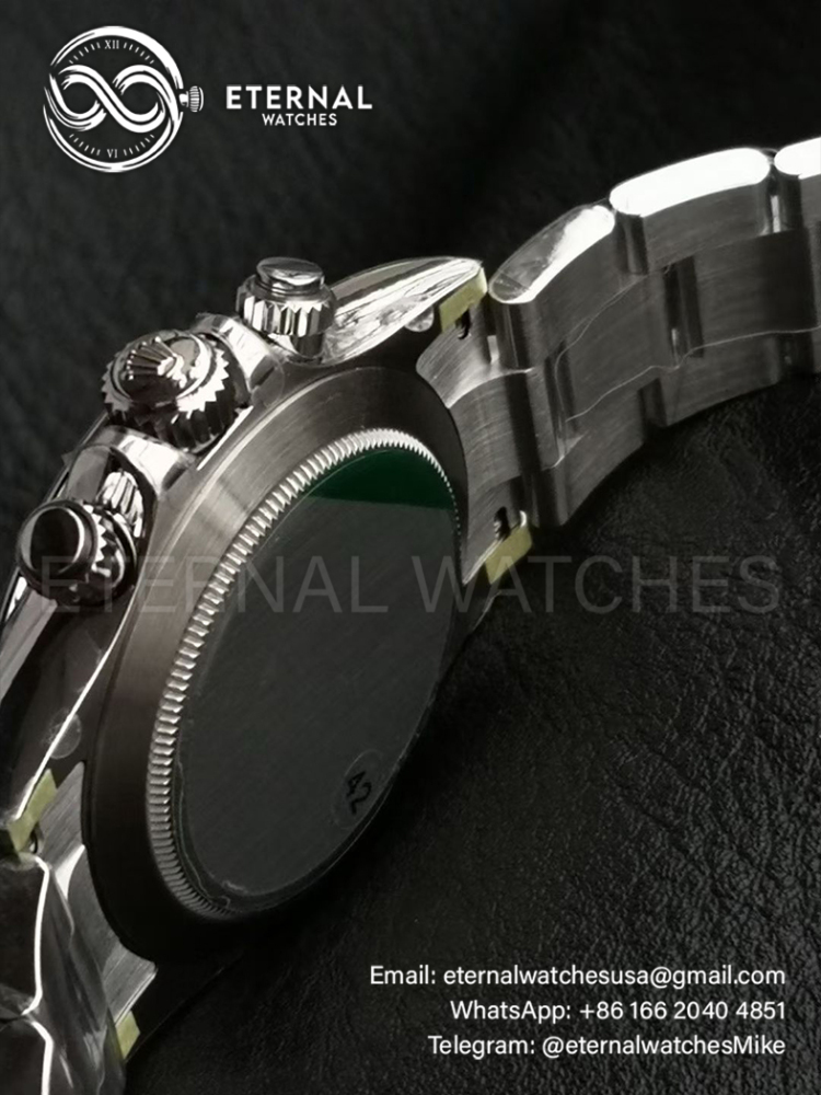ROLEX - SUPER CLONE Daytona 116520 40mm SS/SS White Dial VSF DD4130