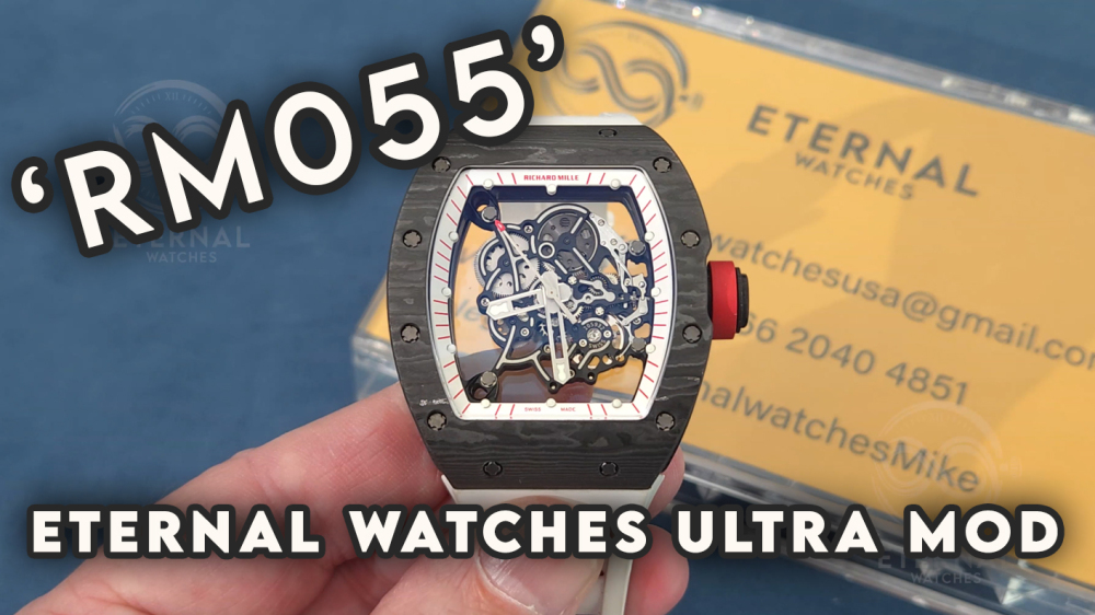 RICHARD MILLE - ETERNAL WATCHES ULTRA MOD 99.9% RM055 Bubba Watson NTPT