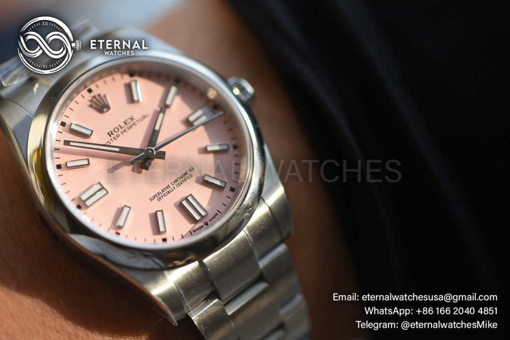 ROLEX - SUPER CLONE Oyster Perpetual 124300 41mm SS/SS Pink Dial VSF VS3230