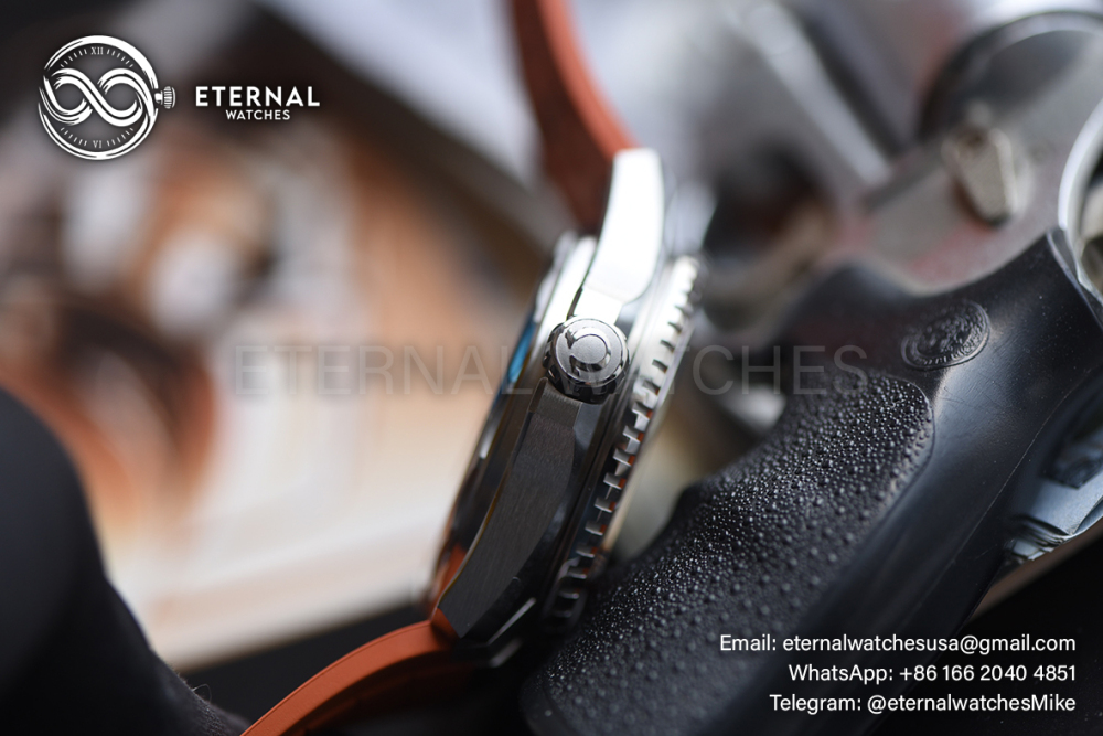 OMEGA - SUPER CLONE Planet Ocean Ultra Deep 45.5mm SS/RU Black Dial