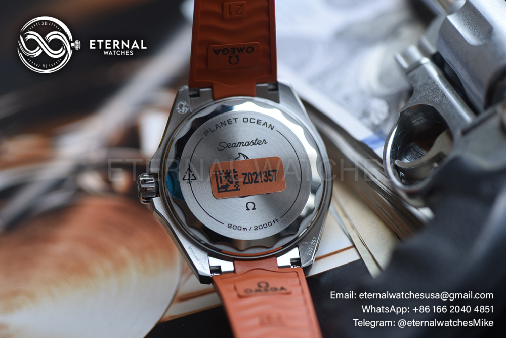 OMEGA - SUPER CLONE Planet Ocean Ultra Deep 45.5mm SS/RU Black Dial