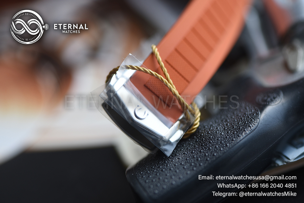 OMEGA - SUPER CLONE Planet Ocean Ultra Deep 45.5mm SS/RU Black Dial