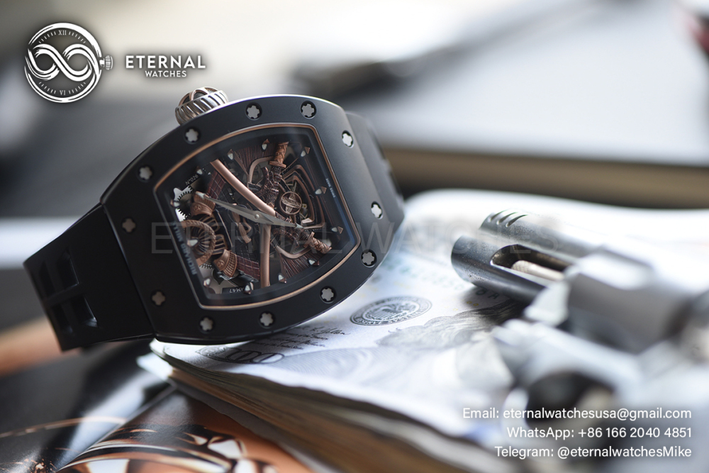 RICHARD MILLE - ETERNAL WATCHES ULTRA MOD RM47 Ceramic Samurai Tourbillon