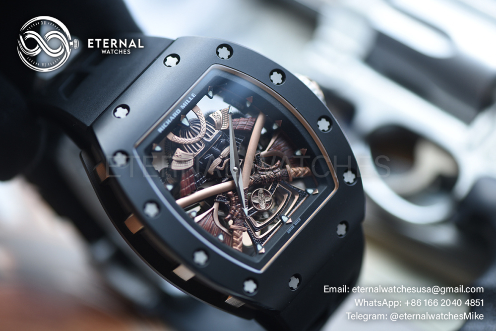 RICHARD MILLE - ETERNAL WATCHES ULTRA MOD RM47 Ceramic Samurai Tourbillon