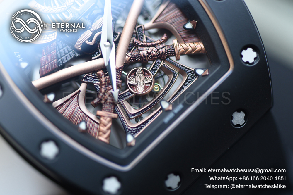 RICHARD MILLE - ETERNAL WATCHES ULTRA MOD RM47 Ceramic Samurai Tourbillon