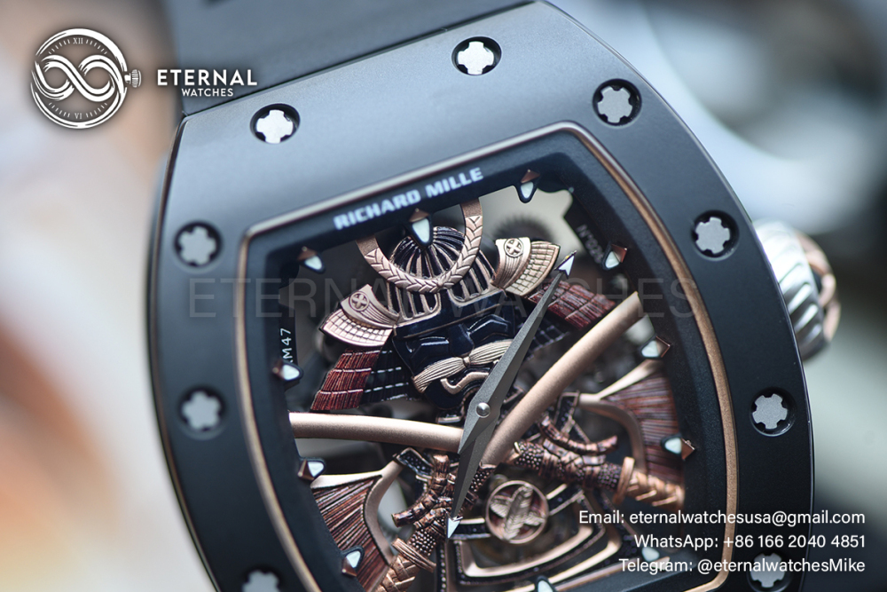 RICHARD MILLE - ETERNAL WATCHES ULTRA MOD RM47 Ceramic Samurai Tourbillon