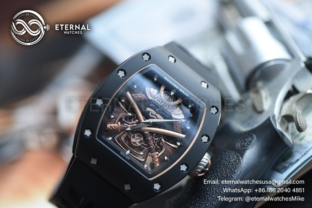RICHARD MILLE - ETERNAL WATCHES ULTRA MOD RM47 Ceramic Samurai Tourbillon