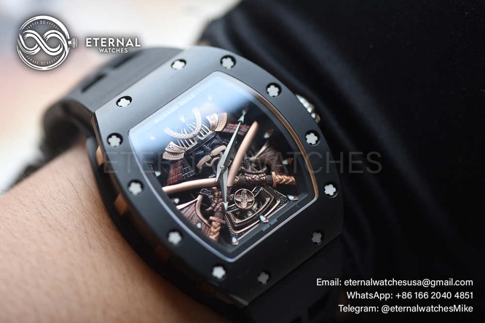 RICHARD MILLE - ETERNAL WATCHES ULTRA MOD RM47 Ceramic Samurai Tourbillon