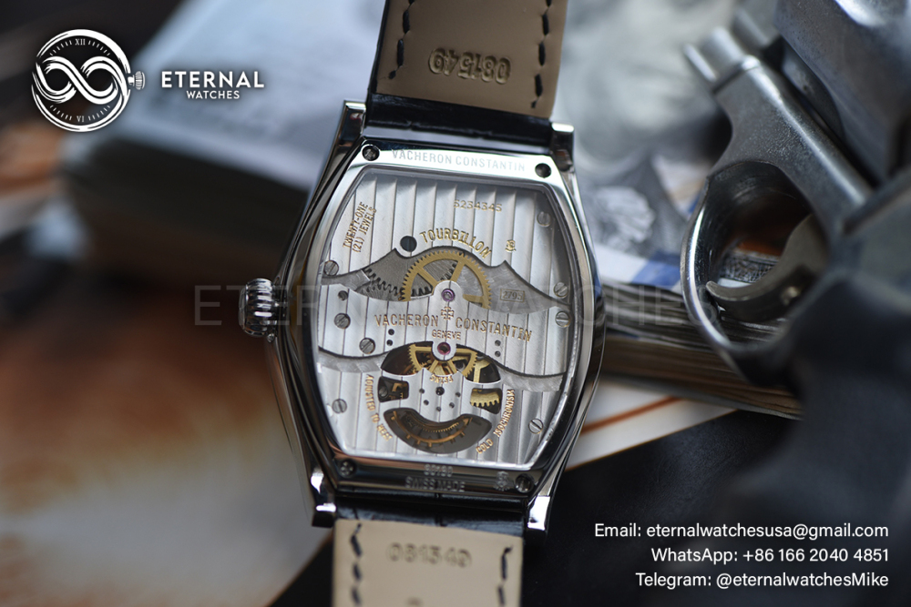 VACHERON CONSTANTIN - Malte Tourbillon SS/LE White VCR Tourbillon