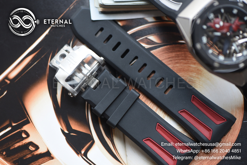 AUDEMARS PIGUET - SUPER CLONE Royal Oak Concept 42mm Spider Man Titanium/RU Tourbillon