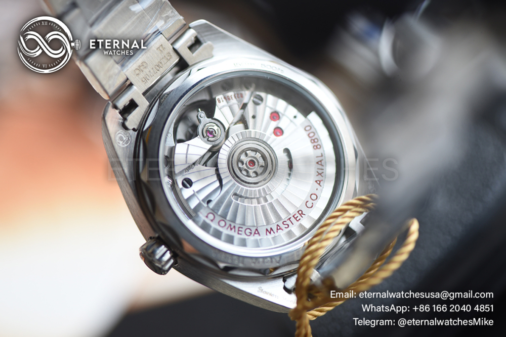 OMEGA - Aqua Terra Shades 34mm SS/SS Black Dial VSF A8800