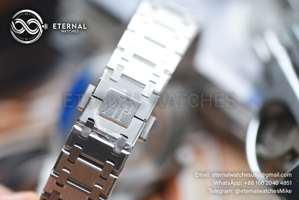 AUDEMARS PIGUET - SUPER CLONE Royal Oak 15202 39mm SS/SS Blue SW Dial and Hand Set ZF Cal.2121