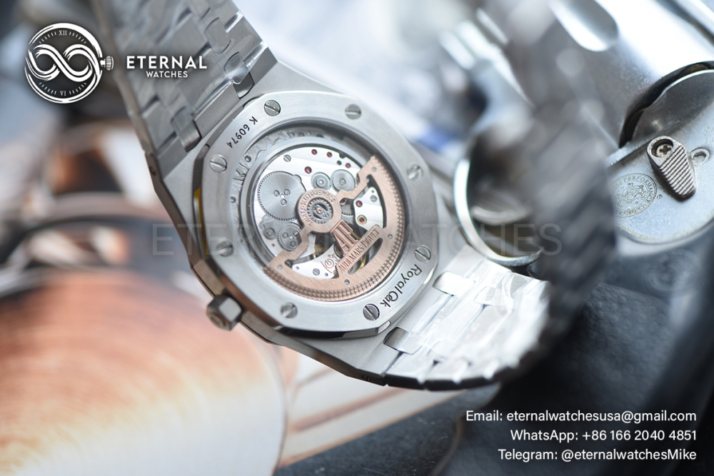AUDEMARS PIGUET - SUPER CLONE Royal Oak 15202 39mm SS/SS Blue SW Dial and Hand Set ZF Cal.2121