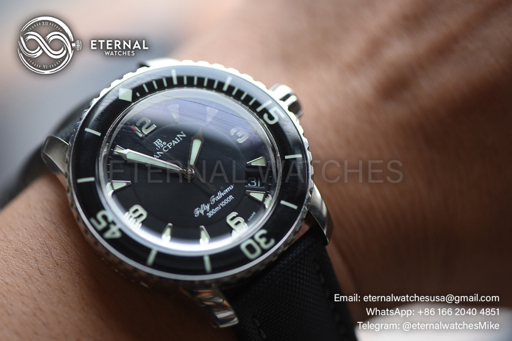 BLANCPAIN - Fifty Fathoms Black TI/NY Black ZF A23J