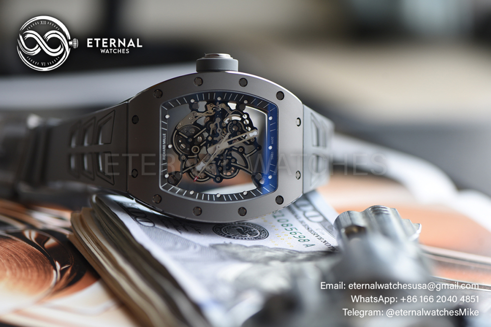 RICHARD MILLE - SUPER CLONE RM055 ZF V3 RMUL2 Grey Ceramic