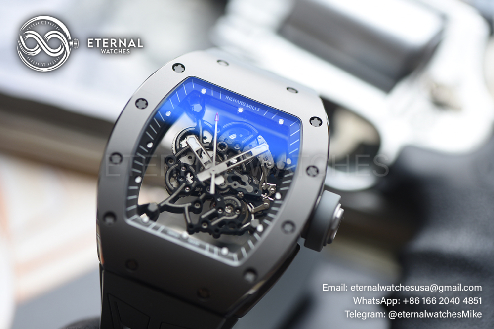 RICHARD MILLE - SUPER CLONE RM055 ZF V3 RMUL2 Grey Ceramic