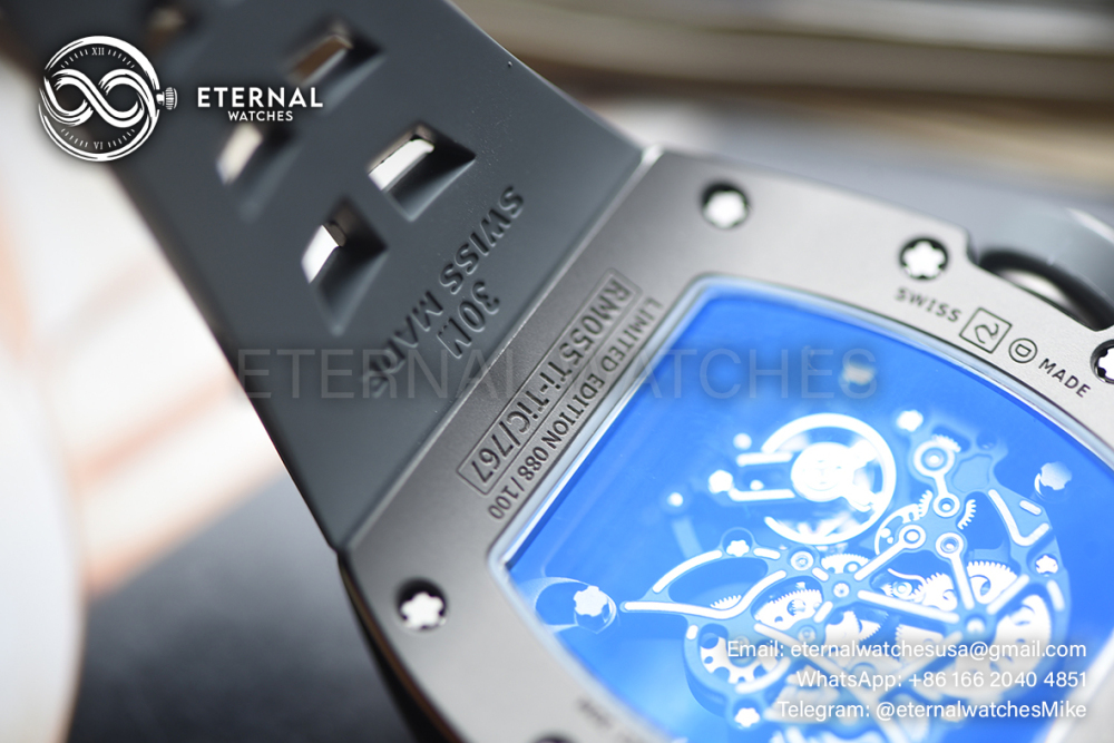 RICHARD MILLE - SUPER CLONE RM055 ZF V3 RMUL2 Grey Ceramic