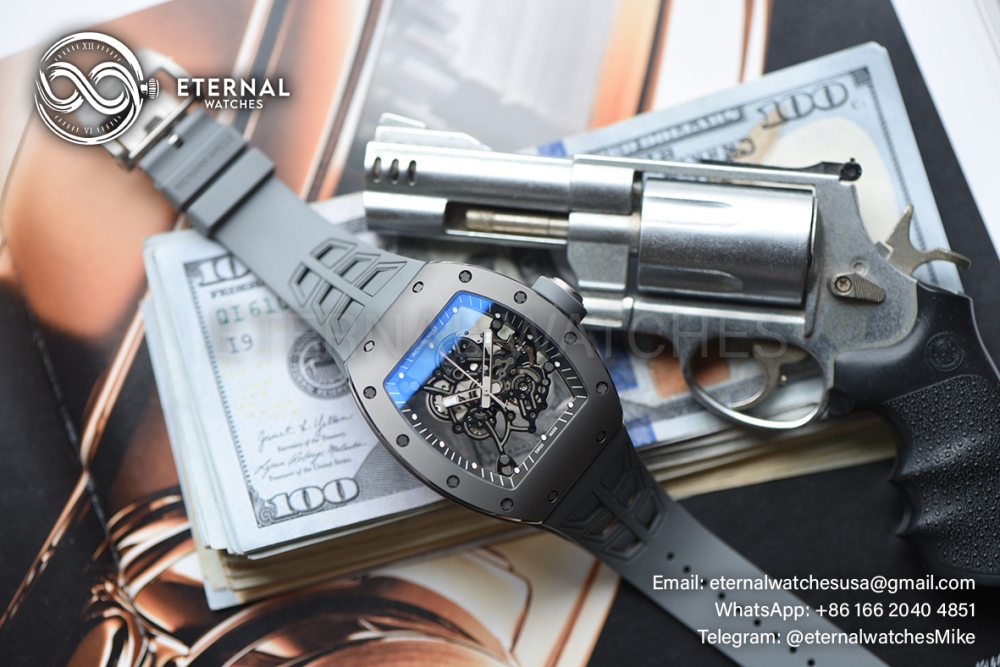 RICHARD MILLE - SUPER CLONE RM055 ZF V3 RMUL2 Grey Ceramic