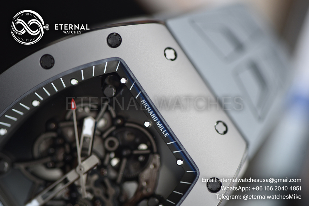 RICHARD MILLE - SUPER CLONE RM055 ZF V3 RMUL2 Grey Ceramic