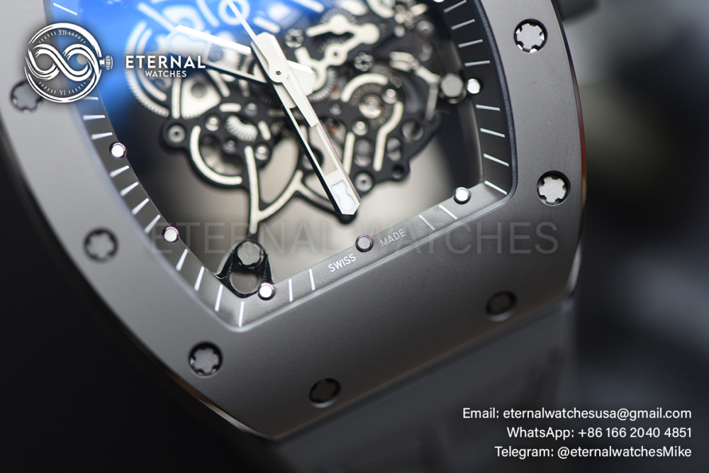 RICHARD MILLE - SUPER CLONE RM055 ZF V3 RMUL2 Grey Ceramic