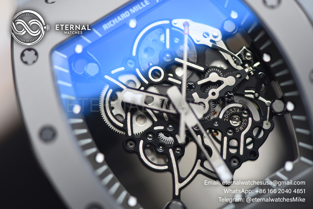 RICHARD MILLE - SUPER CLONE RM055 ZF V3 RMUL2 Grey Ceramic