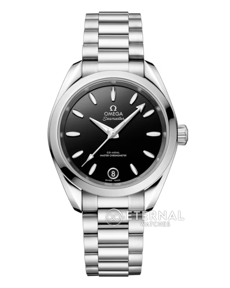 OMEGA - Aqua Terra Shades 34mm SS/SS Black Dial VSF A8800