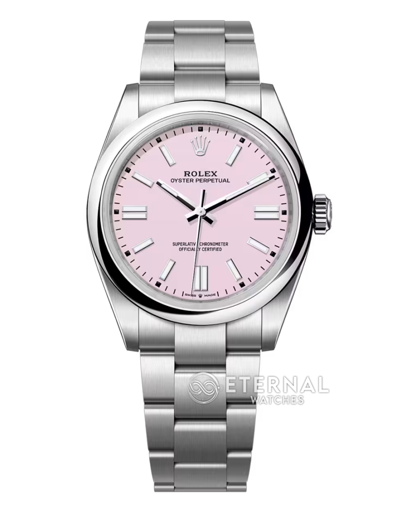 ROLEX - SUPER CLONE Oyster Perpetual 124300 41mm SS/SS Pink Dial VSF VS3230