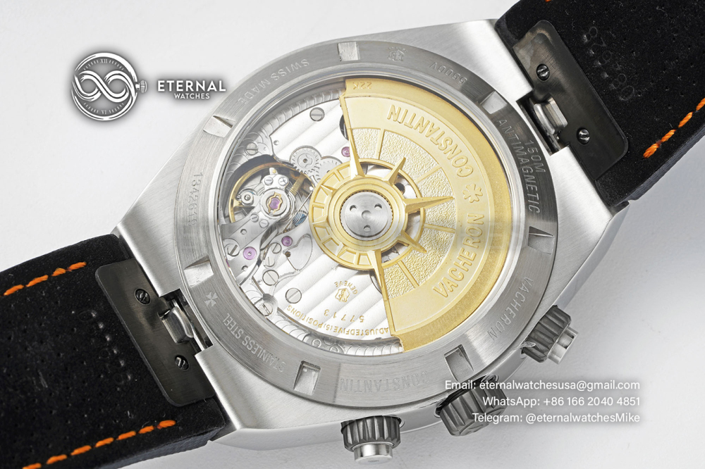 VACHERON CONSTANTIN - Overseas 5510V Chronograph SS/SS Blue 8F V2 A7750 Everest Edition