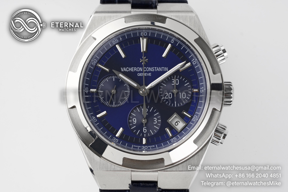 VACHERON CONSTANTIN - Overseas 5500V Chronograph SS/RU Black/Black 8F V2 A7750