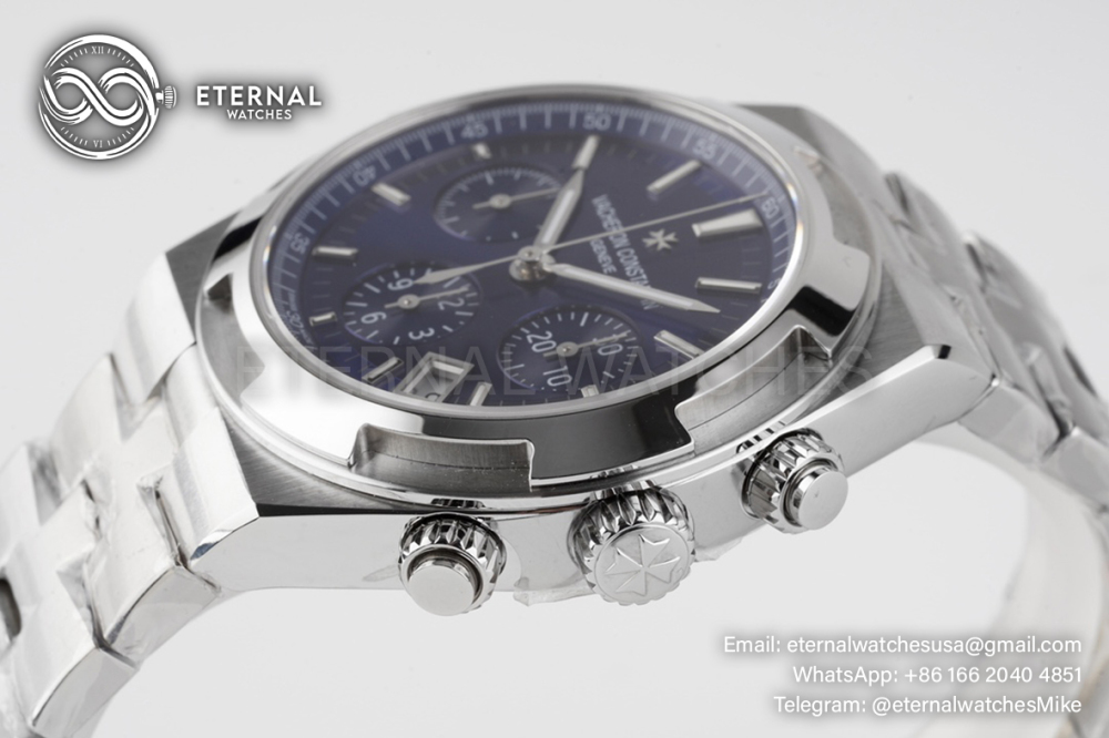 VACHERON CONSTANTIN - Overseas 5500V Chronograph SS/RU Black/Black 8F V2 A7750