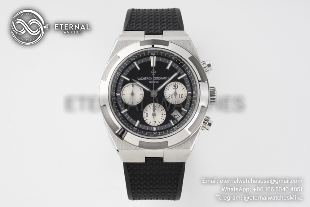VACHERON CONSTANTIN - Overseas 5500V Chronograph SS/RU Black/Black 8F V2 A7750