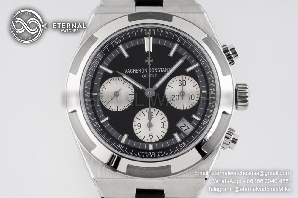 VACHERON CONSTANTIN - Overseas 5500V Chronograph SS/RU Black/Black 8F V2 A7750