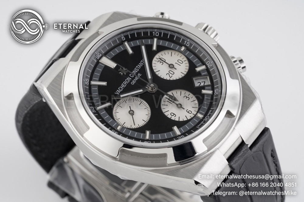 VACHERON CONSTANTIN - Overseas 5500V Chronograph SS/RU Black/Black 8F V2 A7750